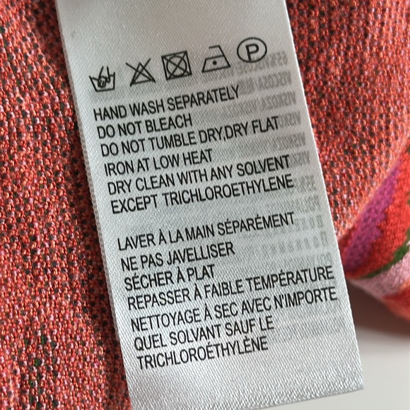 Farm Rio mixed papaya, knit cardigan XL Amaya papaya love Island - Picture 12 of 14